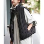 ブルゾン アウター ドッキング中綿ベスト レディース