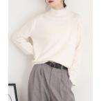 ショッピングネックファン ニット セーター BRODIAEA Aラインハイネックニット レディース