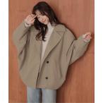 ショッピングドルマン コート アウター ドルマンスリーブコート レディース