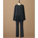 ショッピングセレモニー パンツドレス 「セレモニー」Ｃ＊フレアジャケットセットアップ