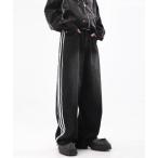  брюки Mono Pulse боковой линия Denim мужской женский 