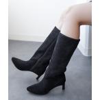 ショッピングロングブーツ ブーツ 長すぎないけど美脚、絶妙バランスロングブーツ レディース