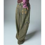 ショッピングスウェットパンツ スウェットパンツ ジャージ OVERDYED NUMBER PATCH CARGO SWEATPANTS レディース メンズ