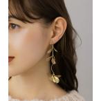  серьги [LA MUE] metal цветок длинные серьги женский 