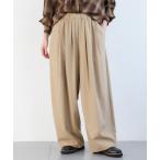パンツ BARNYARDSTORM / 裏起毛タックイージーパンツ / マシンウォッシャブル レディース