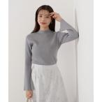 ニット セーター モックネックベーシックニット / 1216170002 レディース