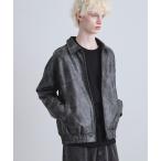 ブルゾン アウター ヴィンテージライクジップアップブルゾン メンズ