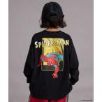 tシャツ 「MARVEL」綿100% マルチプリント 長袖 Tシャツ「PAIRMANON STREET」 キッズ 子供服 男の子 女の子