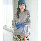 ショッピングレディース ニット セーター ソフトタッチ配色プルオーバー レディース