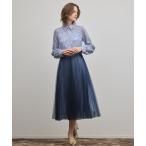 ワンピース コードレースプリーツワンピース