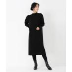 ショッピングニットワンピース ワンピース リッシュウール_バックパールニットワンピース