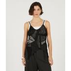 キャミソール 「2026Spring Pre-Order」ランジェリーコラージュトップ / Lingerie Collage Top