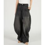 ジーンズ デニム デニムパンツ 「2026Spring Pre-Order」ドレープデニムパンツ / Drape Denim Pants レディース