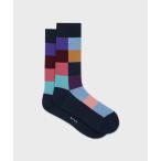 靴下 カラーブロック ソックス「160635 CS」 メンズ
