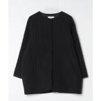 「ADAM ET ROPE'」 キルティングブルゾン FREE ブラック レディース