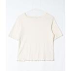 「GLOBAL WORK」 半袖Tシャツ L ホワイト レディース