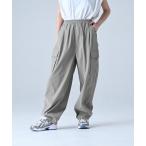 ショッピングセール価格 「New Balance」 カーゴパンツ MEDIUM グレイッシュベージュ レディース