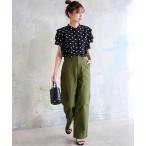 [JOURNAL STANDARD relume] брюки-чинос 38 зеленый женский 