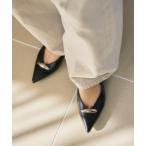 ショッピングパーツ シューズ ポインテッドメタルパーツフラット レディース