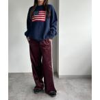 [apres jour mignon] легкий брюки X-LARGE бордо женский 