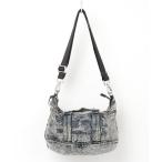 「DIESEL」 2WAYバッグ UNI ブルー レディース