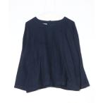 ショッピングアーメン 「ARMEN」 長袖ブラウス 0 ネイビー レディース