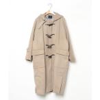 [KBF] полупальто "даффл коут" ONE зеленый женский 