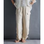 [Anside] брюки-карго M бежевый женский 