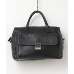 「ANYA HINDMARCH」 ボストンバッグ - ブラック レディース