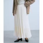 ショッピング女性 スカート プリーツティアードヘムスカート 「低身長・小柄女性」