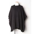 [FREAK'S STORE] пончо свободный черный женский 