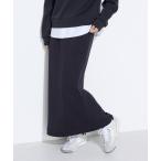 スカート レーヨンミックスダンボール ナロースカート