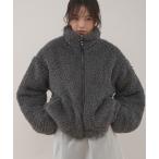 ショッピングFleece ブルゾン アウター shaggy fleece blouson / シャギーフリースブルゾン レディース