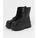 ブーツ ベルト付き レザー調 ハイヒール ロング ブーツ レディース