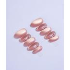 ショッピングネイルシール ネイルチップ ネイルシール 「not a nail」水光マグネットデザインロングネイルチップ