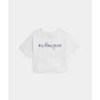 tシャツ Polo チーム コットン ジャージー ボクシー Tシャツ キッズ 子供服 女の子