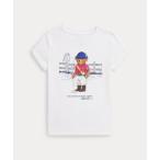tシャツ Polo ベア コットン ジャージー Tシャツ キッズ 子供服 女の子