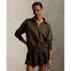 フリース クォータージップ レディース