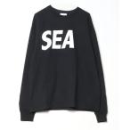 ショッピング長袖tシャツ 「WIND AND SEA」 長袖Tシャツ X-LARGE ブラック メンズ