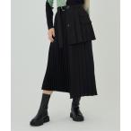 ショッピングTOKYO 「UNITED TOKYO」 プリーツスカート 2 ブラック レディース