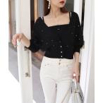 [ROYAL PARTY] вязаный ансамбль FREE черный женский 