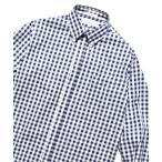 ショッピングINDIVIDUALIZED 「INDIVIDUALIZED SHIRTS」 長袖シャツ M ネイビー メンズ