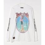 ショッピング長袖tシャツ 「glamb」 長袖Tシャツ M ホワイト メンズ