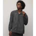 ショッピングschott 「schott」 長袖シャツ M チャコールグレー メンズ