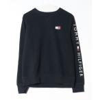 「TOMMY HILFIGER」 スウェットカットソー MEDIUM ネイビー メンズ