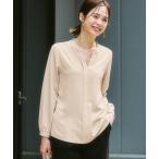 ショッピングDays 「7days Life Styling」 長袖ブラウス L グレイッシュベージュ レディース