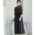 「PourVous」 オールインワン L ブラック レディース