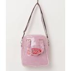 ショッピングエナメルバッグ 「Candy Stripper」 2WAYバッグ - ピンク レディース