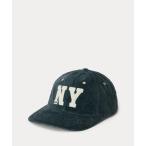 ショッピング帽子 キャップ 帽子 NY パッチ コーデュロイ ボール キャップ メンズ レディース
