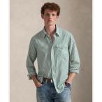 シャツ クラシック フィット ペイントスプラッター ストライプド シャツ メンズ